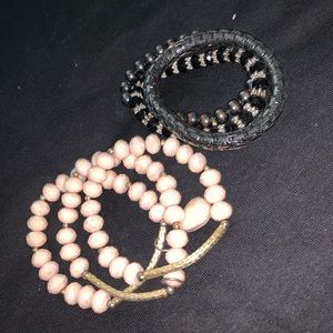 2 Sets of bracelets